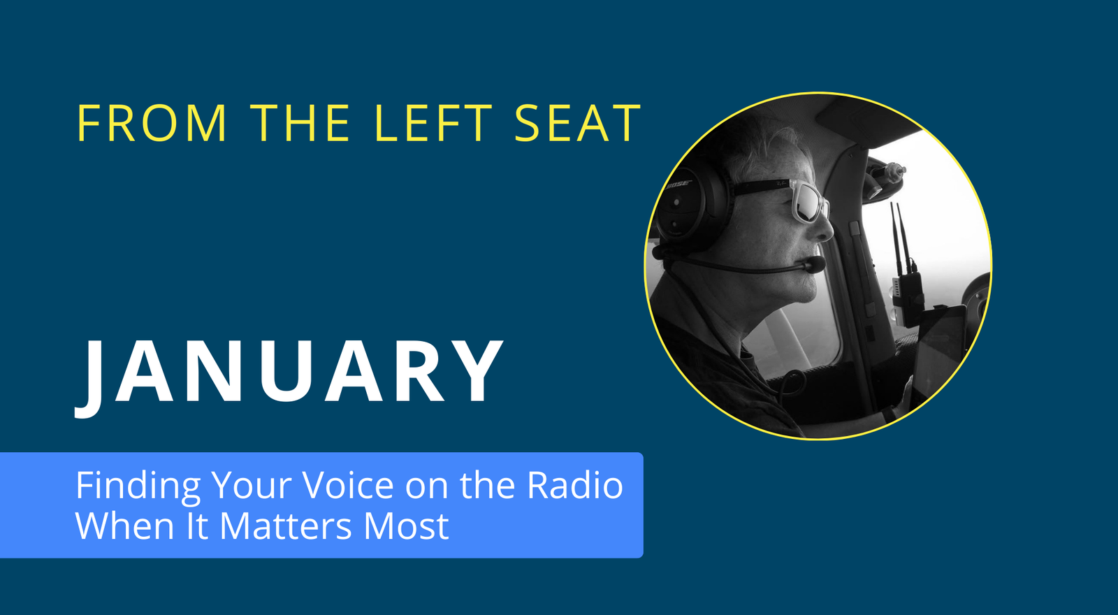 Finding your Voice on the Radio when it Matters Most