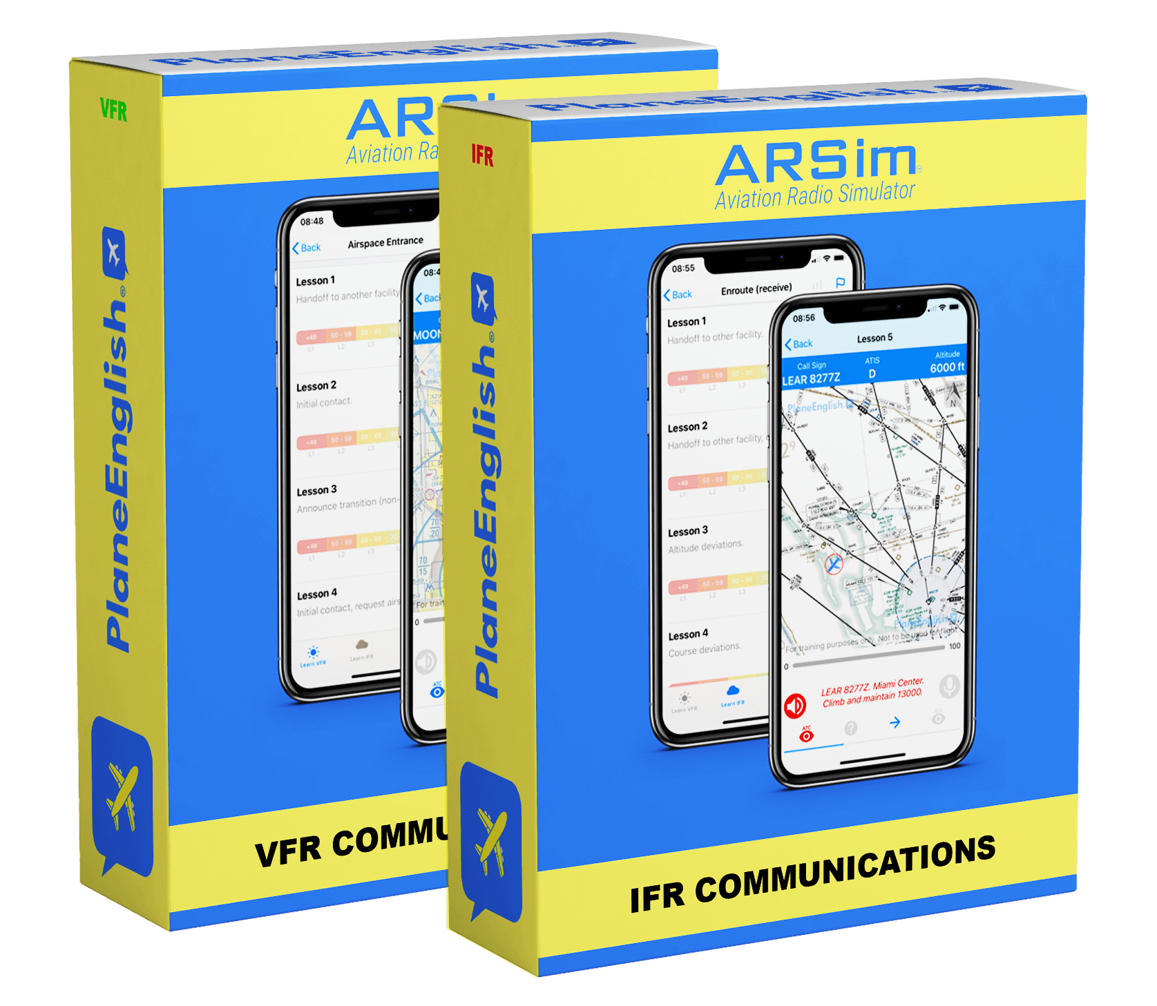 ARSim VFR + IFR Subscription Options