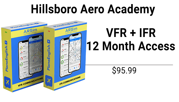 Hillsboro Aero Academy - 12 month VFR+IFR custom access