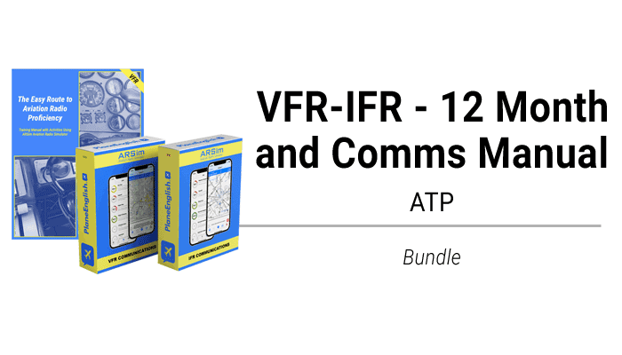 ATP VFR+IFR 12-month                           and                  Comms Manual